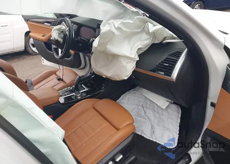 2021 BMW X3 Sdrive30I из США, поврежденный, VIN 5UXTY3C01M9H84842